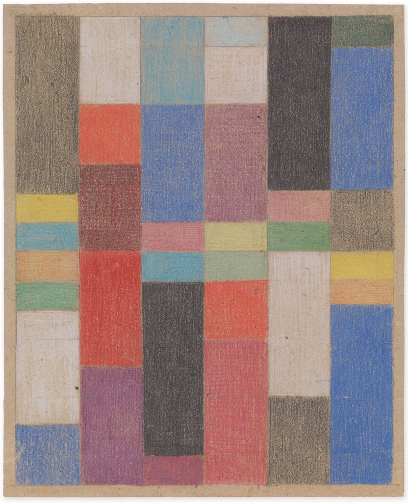 Composition verticale-horizontale - Sophie Taeuber-Arp