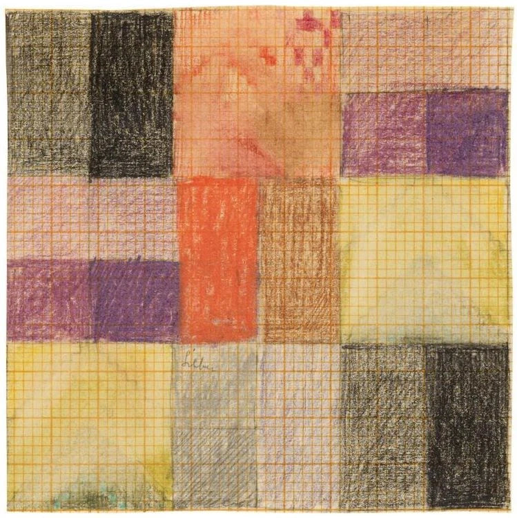 [Untitled (Design for an embroidery)], peinture de Sophie Taeuber-Arp