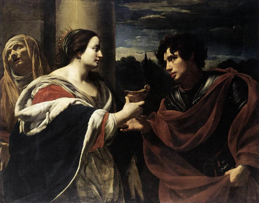 Sophonisbe, die den Becher des Giftes empfängt - Simon Vouet