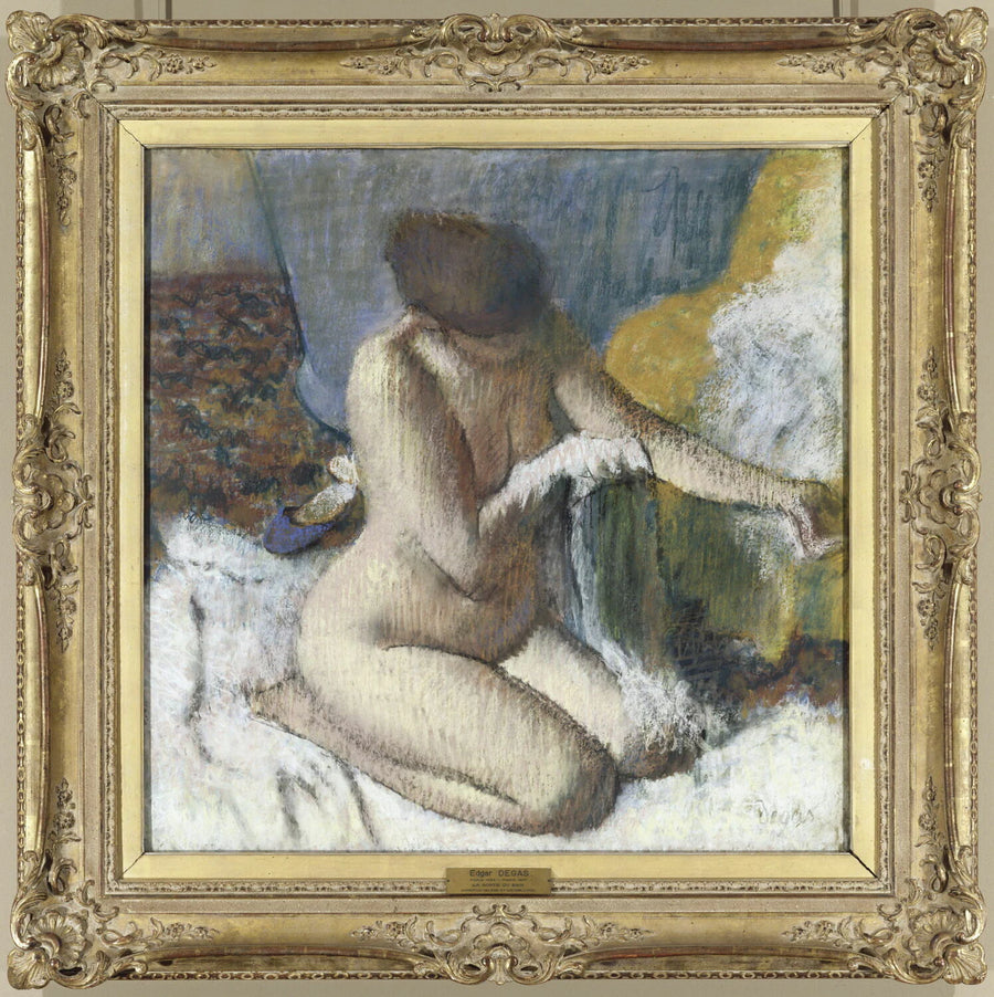 La sortie du bain - Edgar Degas