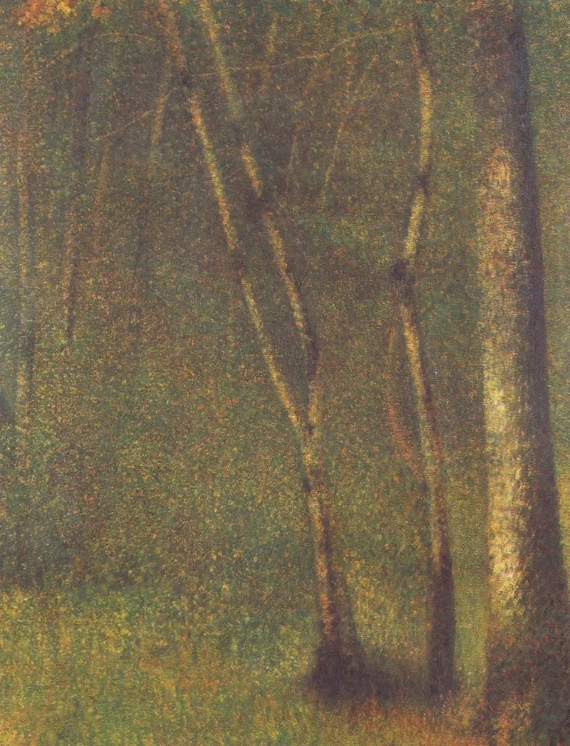 Unterholz bei Pontaubert - Georges Seurat