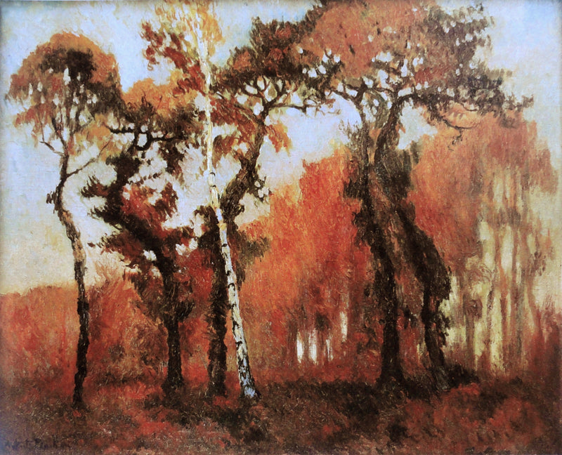 Herbstlicher Laubwald - Robert Antoine Pinchon