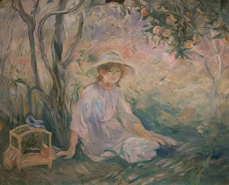 Unter dem Orangenbaum - Berthe Morisot