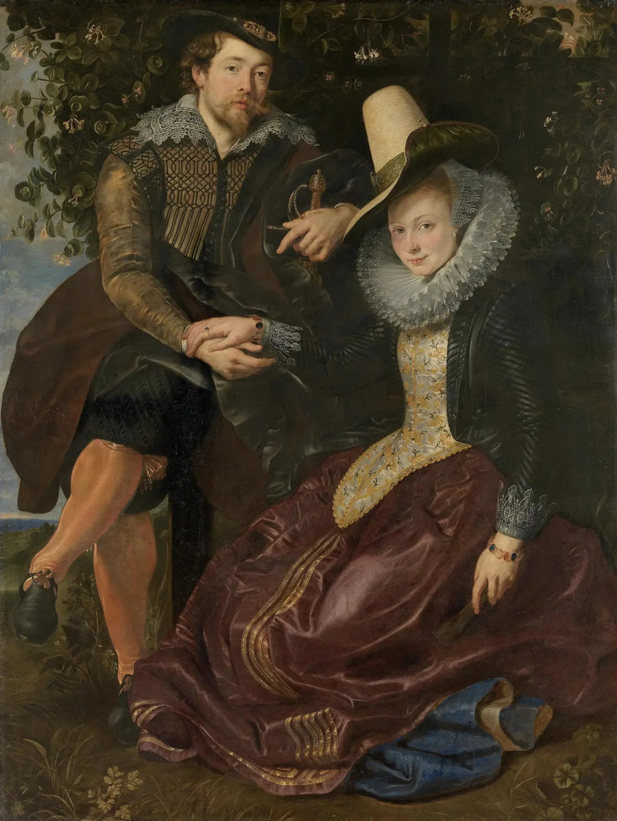 Unter der Geißblattlaube - Peter Paul Rubens