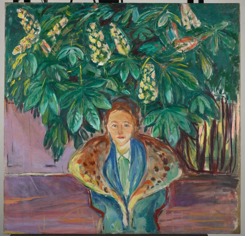 Unter der Kastanie - Edvard Munch