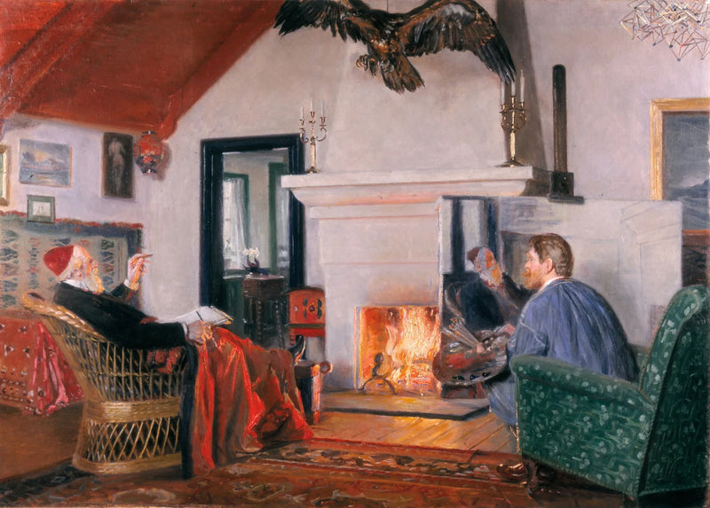 Unter dem Zeichen des Adlers. – Michael Peter Ancher