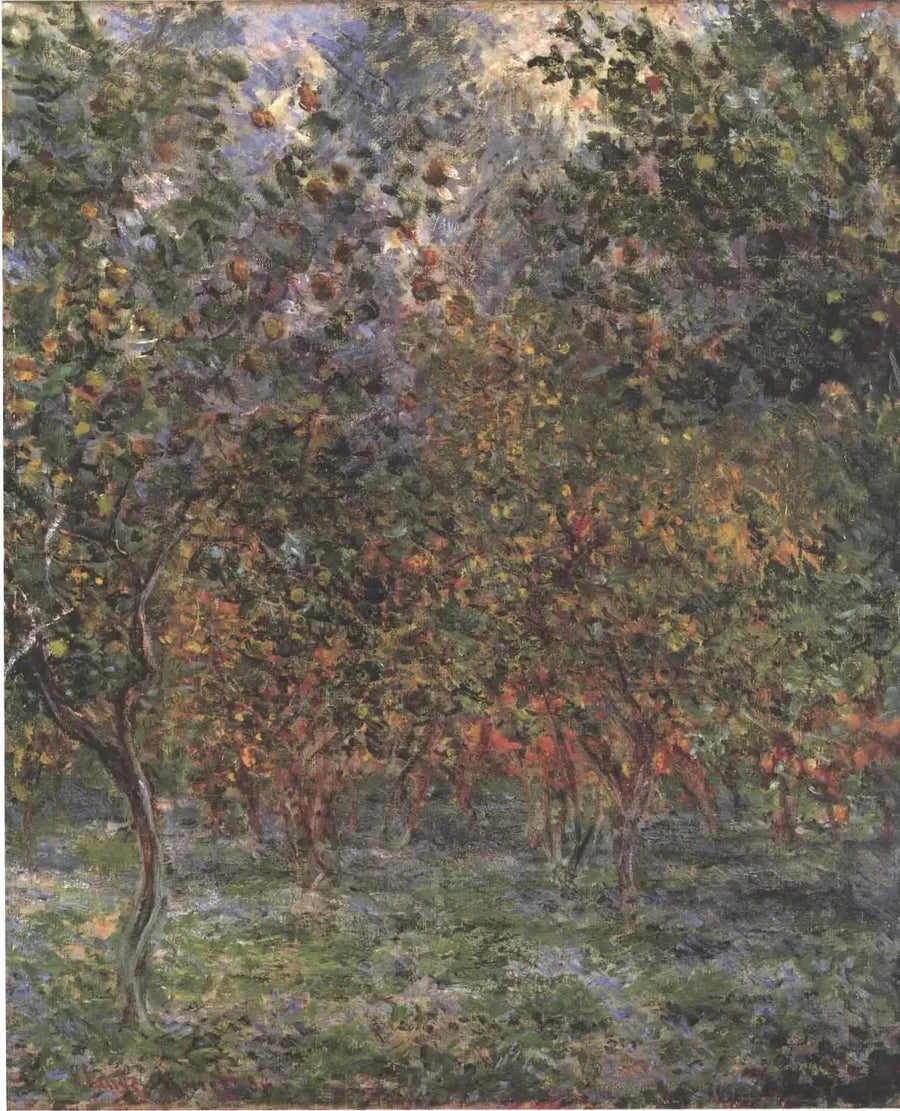 Unter den Zitronen - Claude Monet