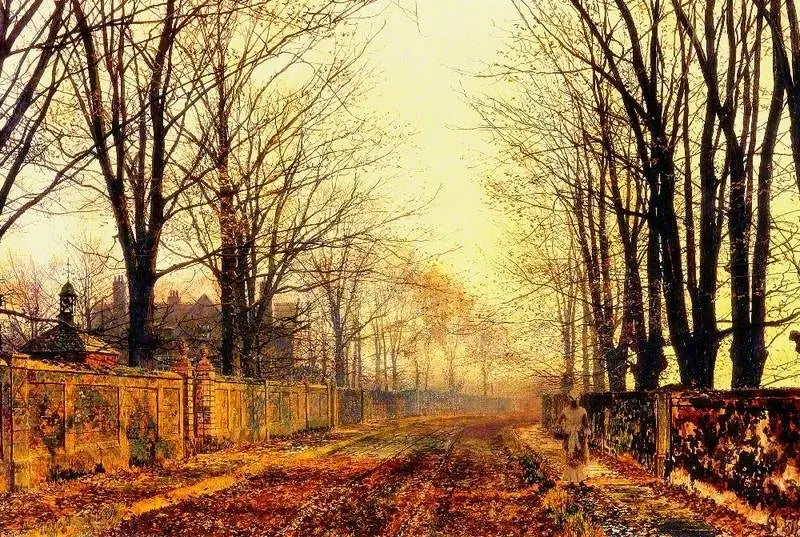 Unter den Buchen - John Atkinson Grimshaw