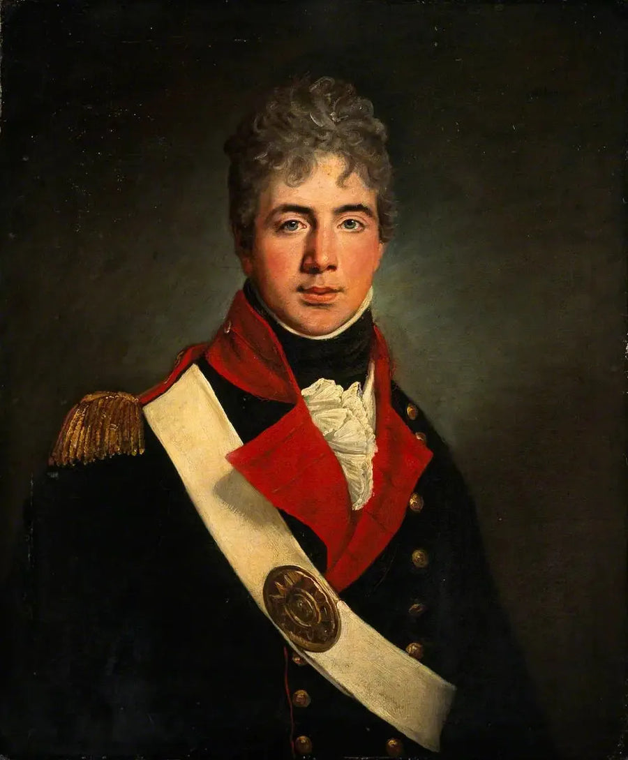 Leutnant (später Generalmajor) Adam Fife Crawford (1787–1864), Royal Artillery - Henry Raeburn