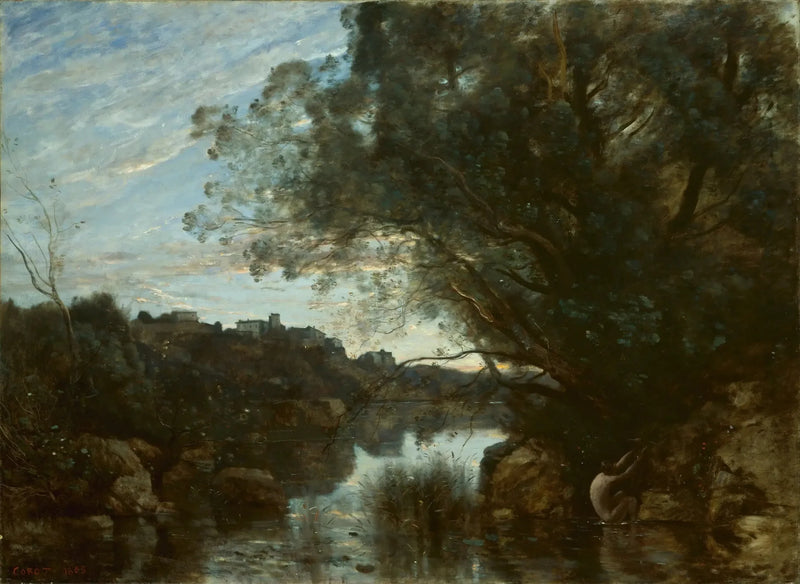 Souvenir der Umgebung des Nemi-Sees - Jean-Baptiste Camille Corot