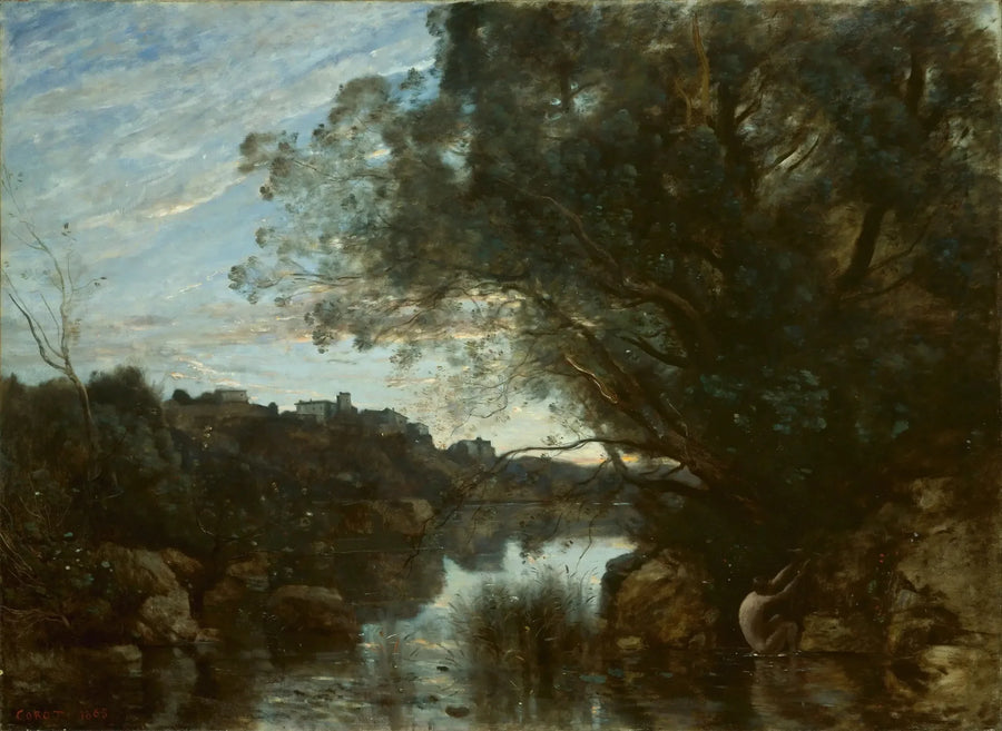 Souvenir der Umgebung des Nemi-Sees - Jean-Baptiste Camille Corot