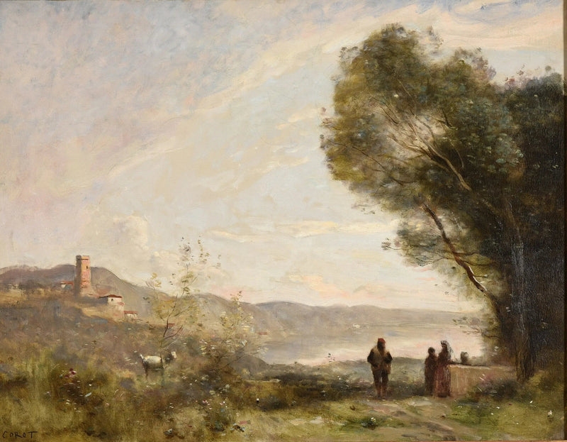 Souvenir der mediterranen Ufer - Jean-Baptiste Camille Corot