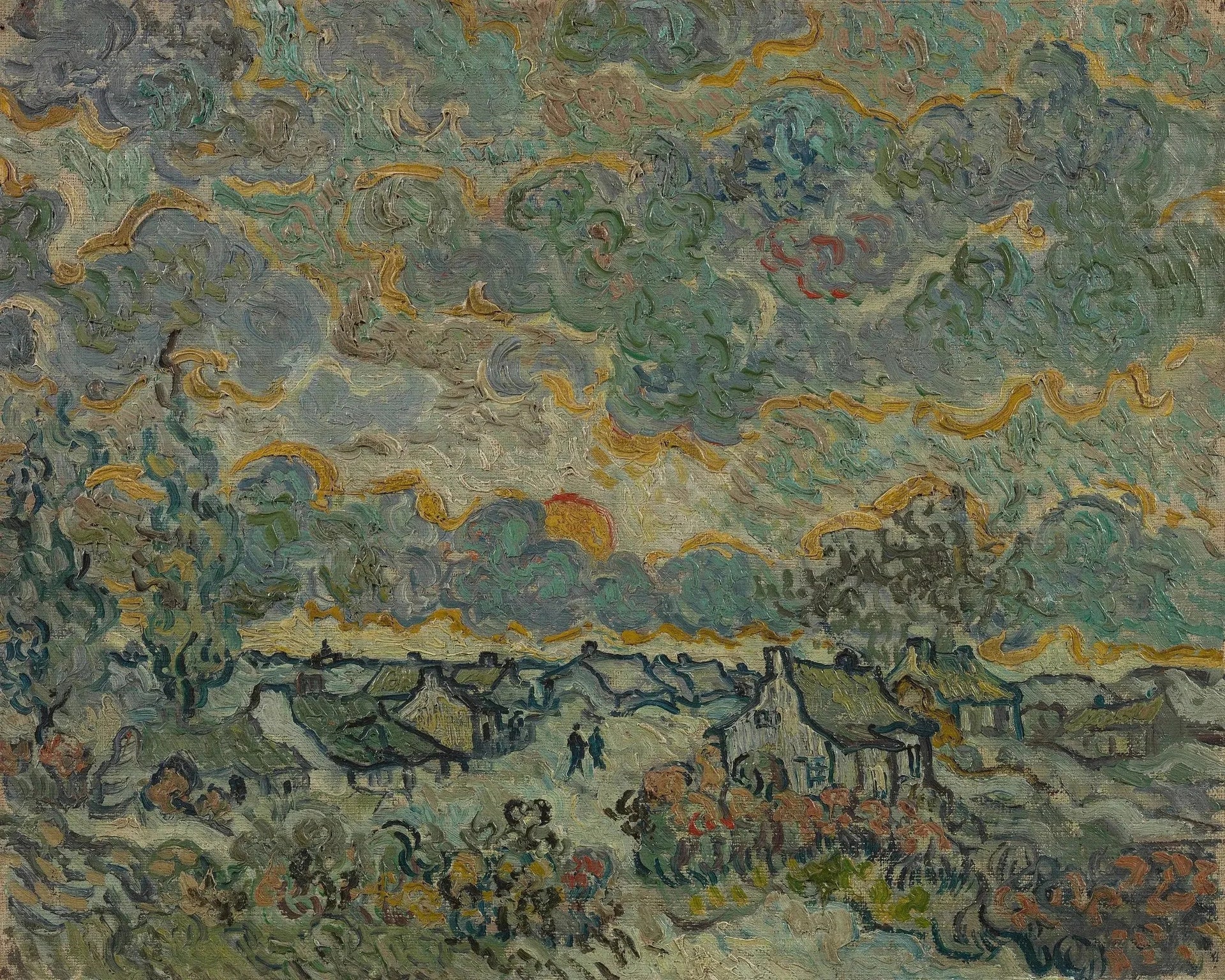 Souvenir du Brabant - Vincent van Gogh image 1 copie de tableau peinte à la main