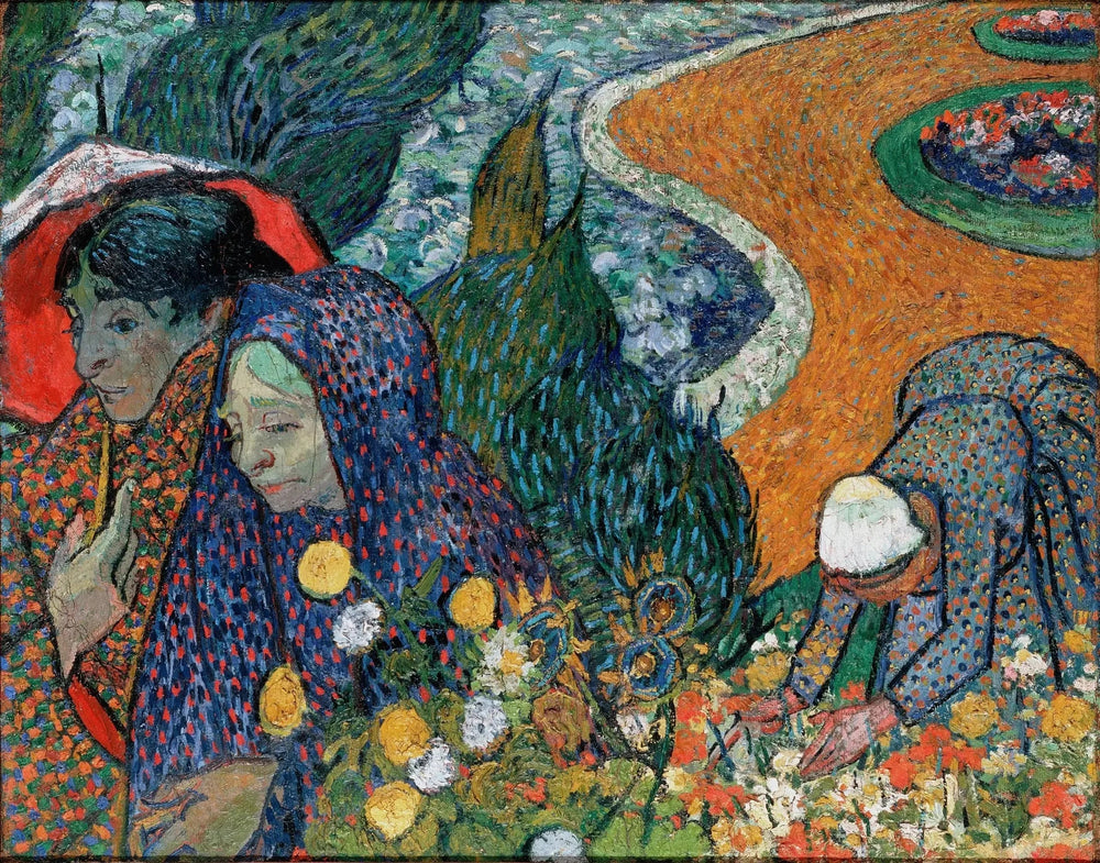 Souvenir du jardin à Etten - Vincent van Gogh image 1 tableau peint à l’huile sur toile