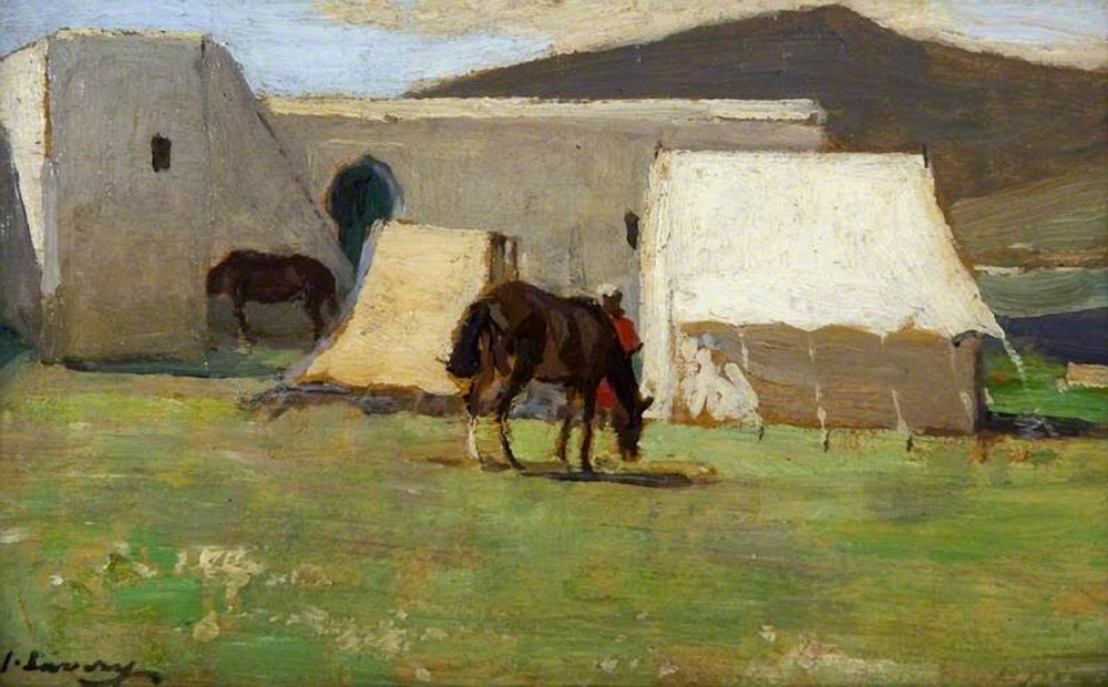 Souvenir du Maroc - John Lavery image 1 copie peinte à la main à l’huile