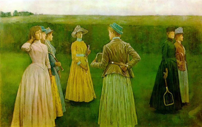 Souvenirs - Rasen-Tennis - Fernand Khnopff