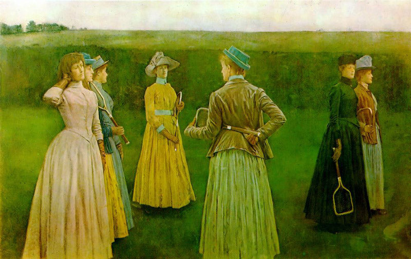 Souvenirs - Rasen-Tennis - Fernand Khnopff