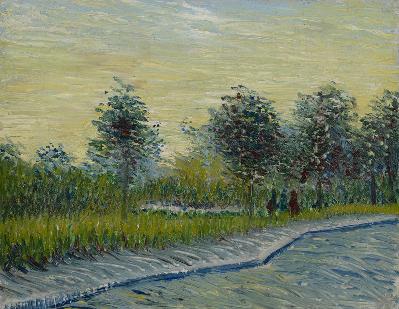 Square Saint-Pierre bei Sonnenuntergang - Vincent van Gogh