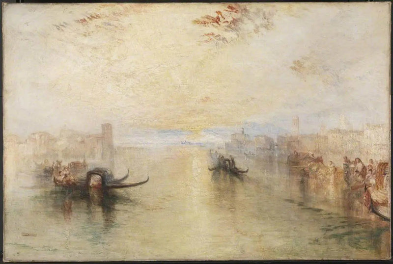 St Benedetto, Blick Richtung Fusina - J. M. W. Turner