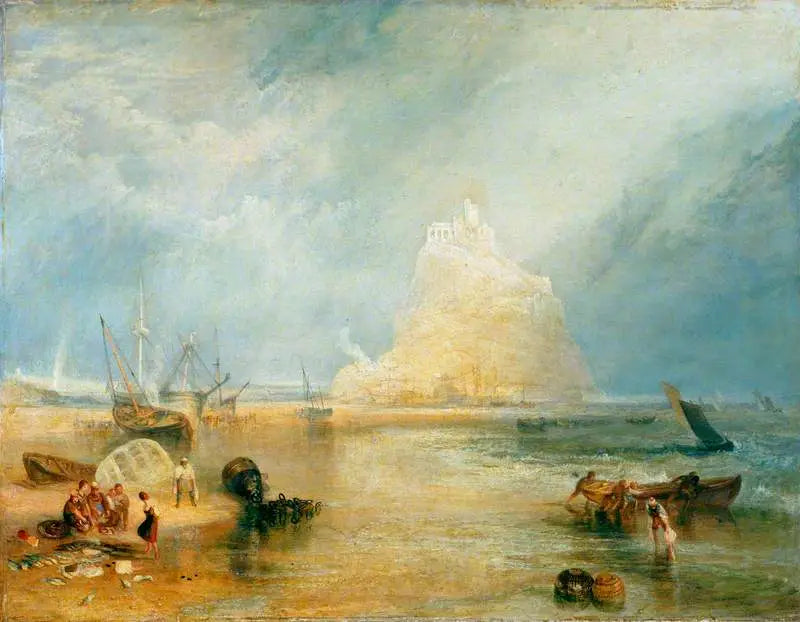 St. Michaels Mount, Cornwall - J. M. W. Turner