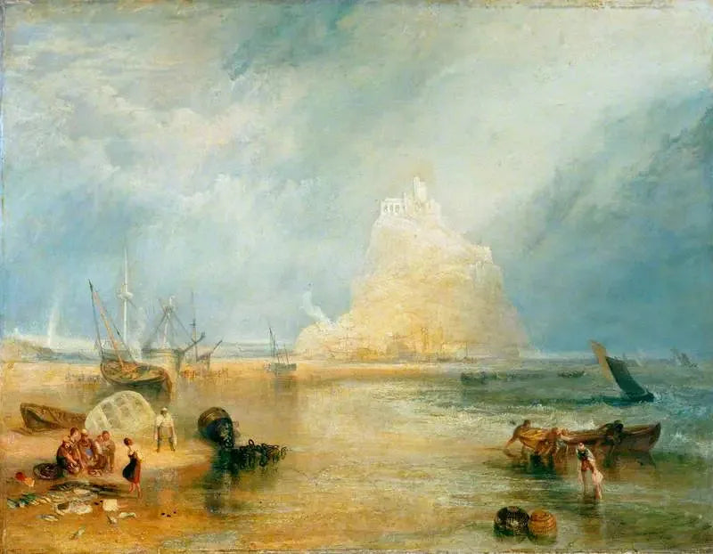 St. Michaels Mount, Cornwall - J. M. W. Turner