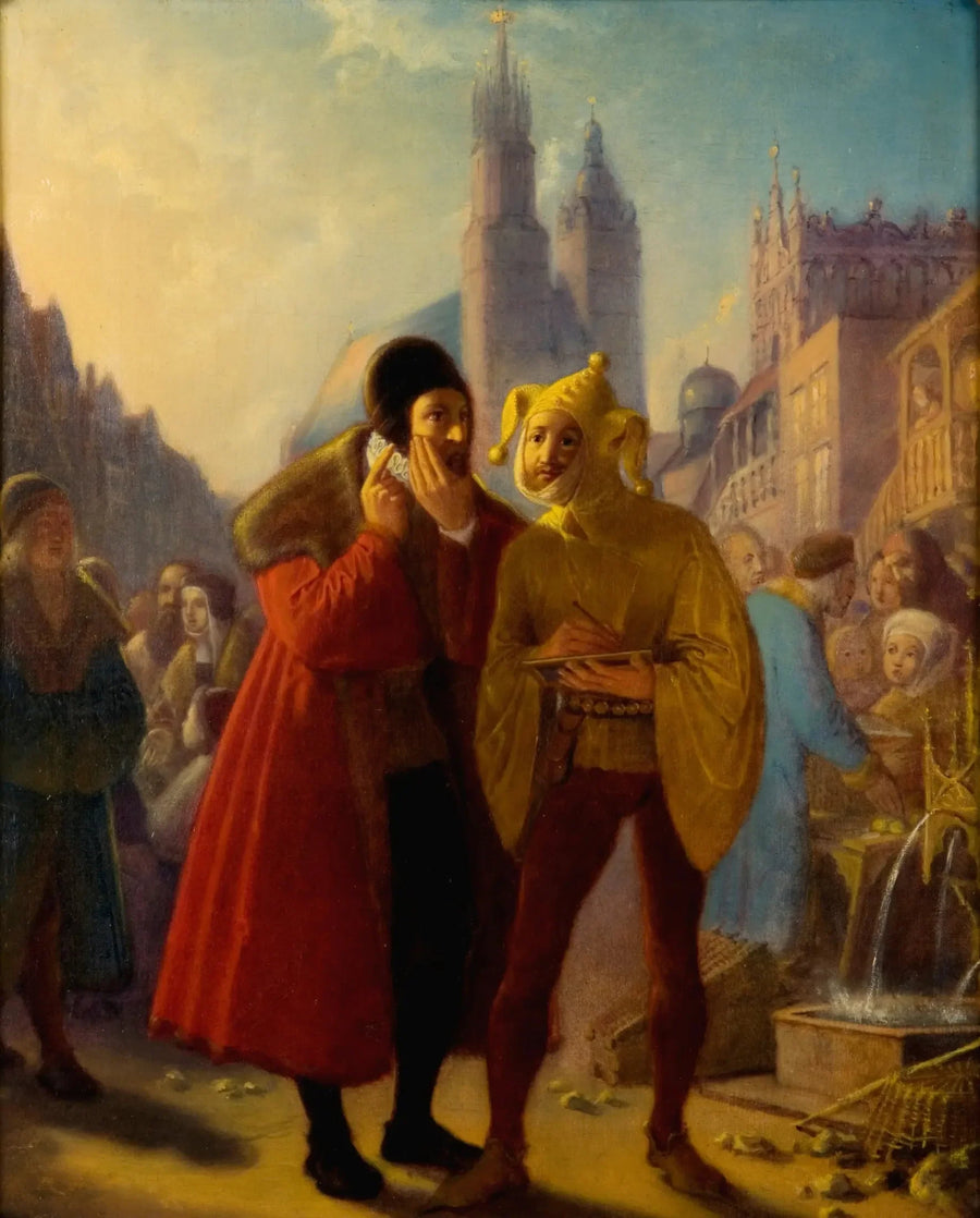 Stańczyk simuliert Zahnschmerzen - Jan Matejko