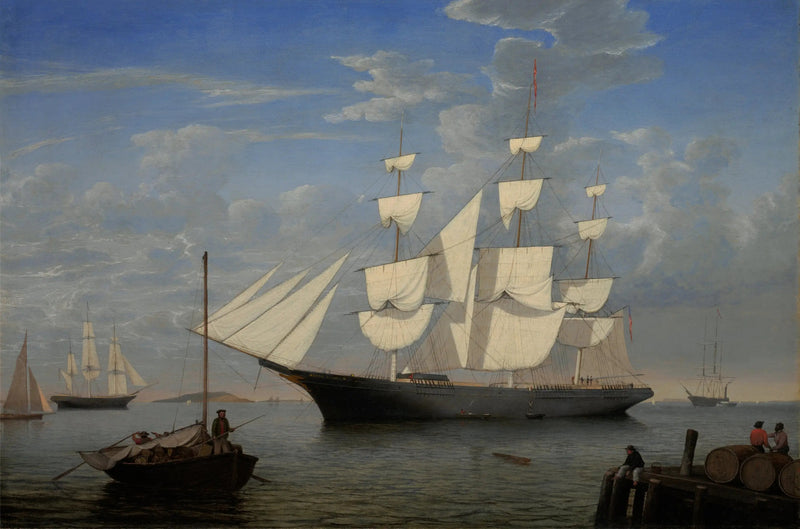 „Starlight“ im Hafen - Fitz Henry Lane