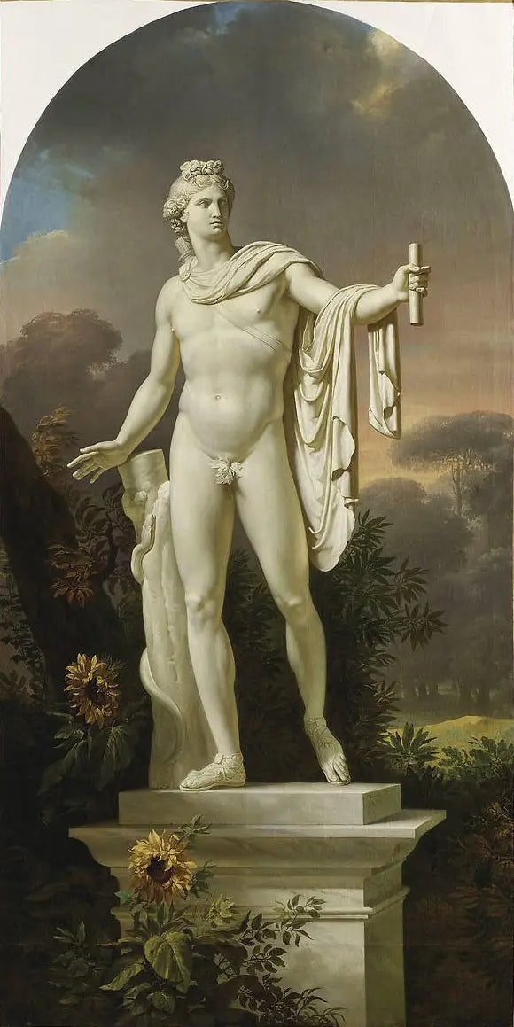 Statue des Apollon - Charles Meynier