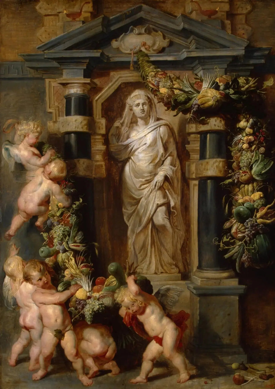 Statue der Ceres - Peter Paul Rubens