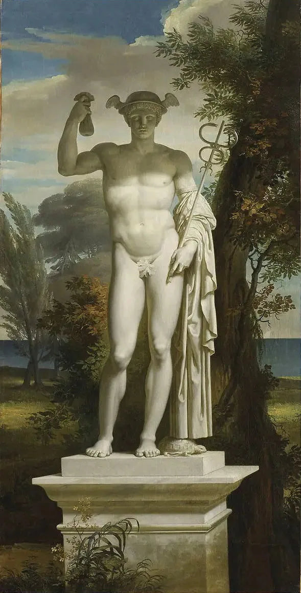 Statue des Merkur - Charles Meynier