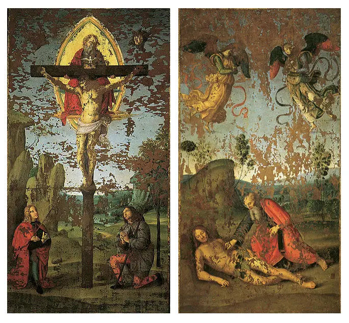 Standarte der Heiligsten Dreifaltigkeit - Raphael Sanzio