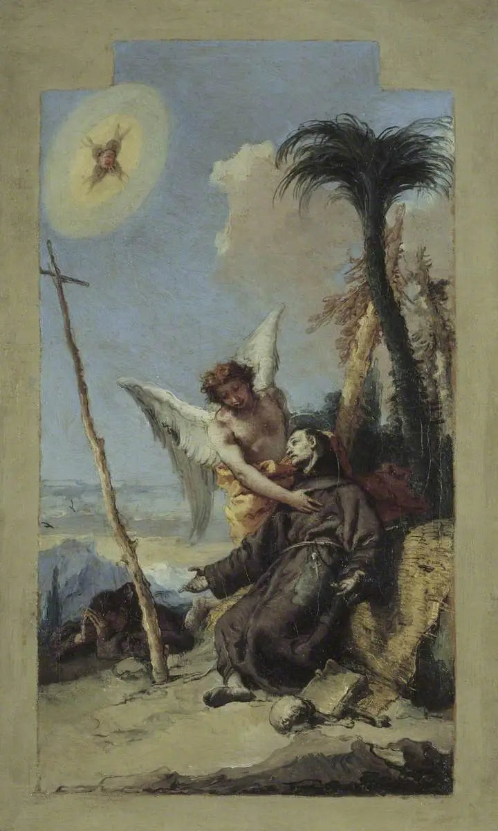 Stigmatisierung des heiligen Franziskus - Giovanni Battista Tiepolo