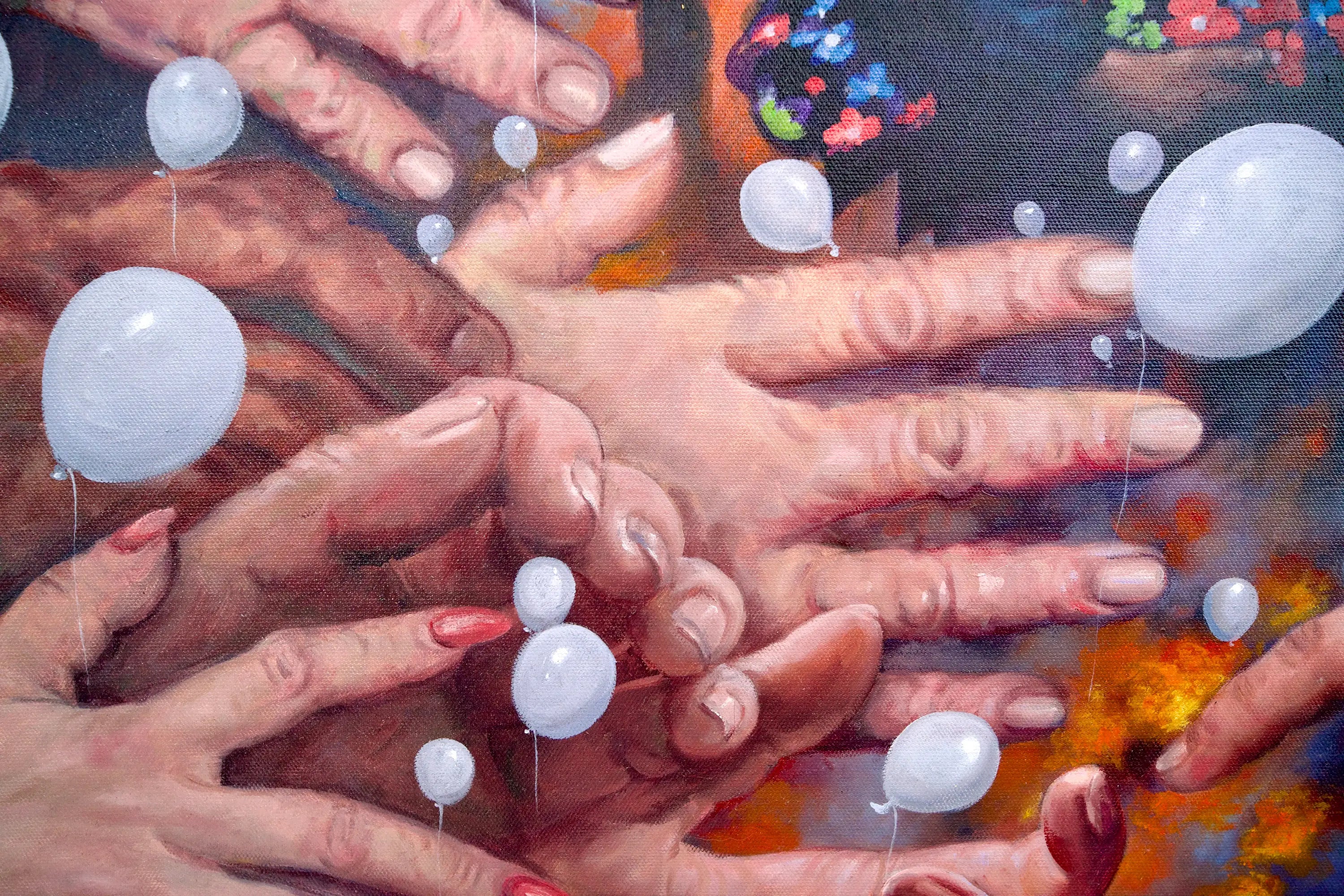 Stop Ukraine War | 100 x 80 cm Reproductions de tableaux à la peinture à l’huile