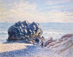 Storr Rock, Lady's Cove, Der Abend - Alfred Sisley