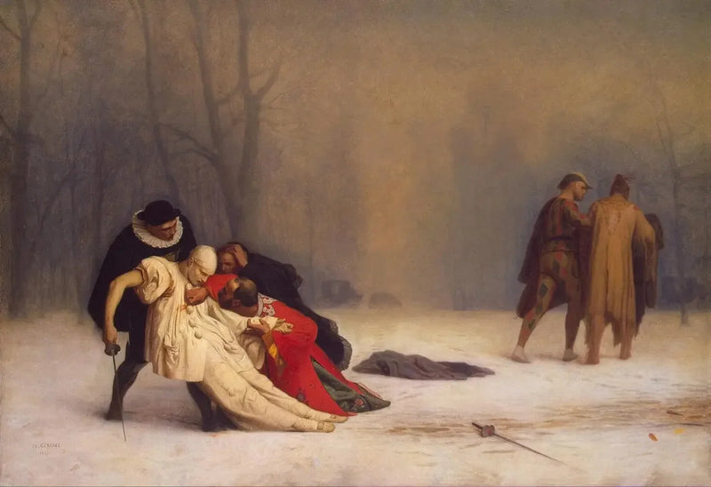 Fortsetzung eines Maskenballs - Jean-Léon Gérôme