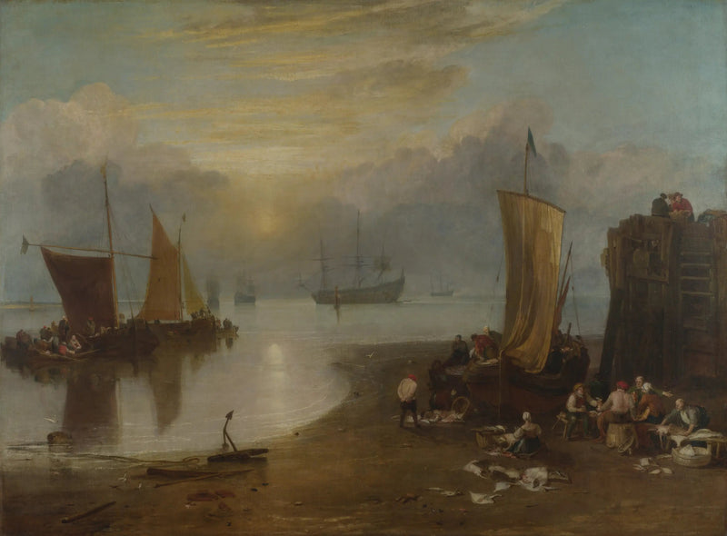 Sonnenaufgang durch Dampf - J. M. W. Turner