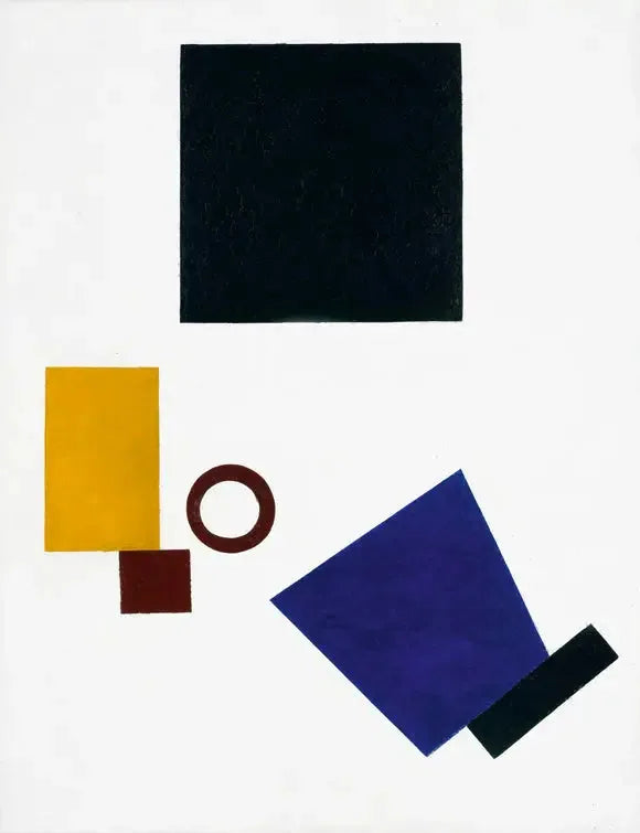 Suprematismus : Autoportrait en deux dimensions - Kazimir Malevich