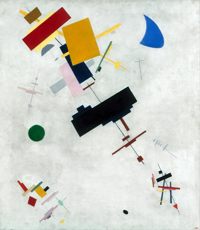 Suprematismus (Supremus Nr. 56) - Kazimir Malevich
