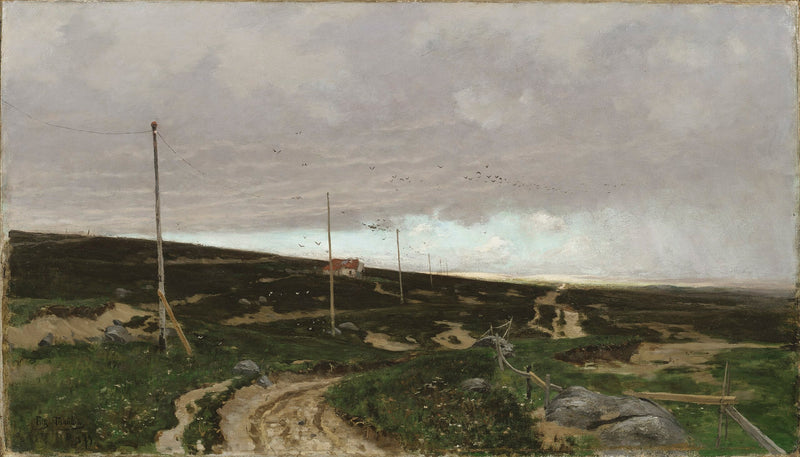 An der Küste. Muster aus Jæren, Norwegen – Frits Thaulow