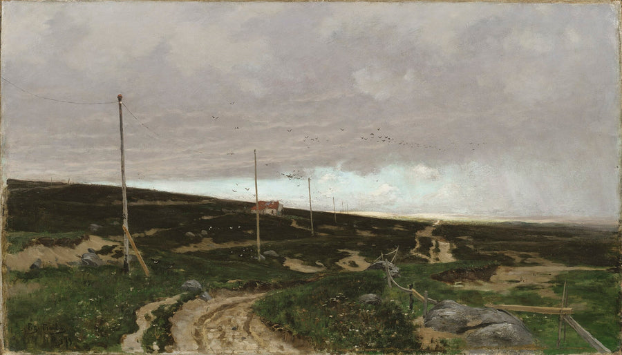 An der Küste. Muster aus Jæren, Norwegen – Frits Thaulow