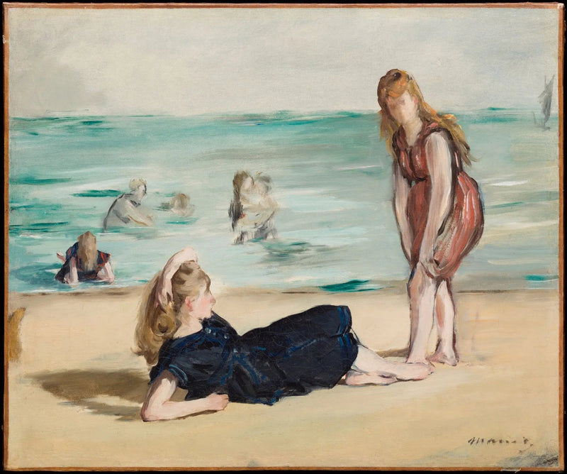 Am Strand - Édouard Manet