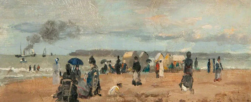 Am Strand - Eugène Boudin