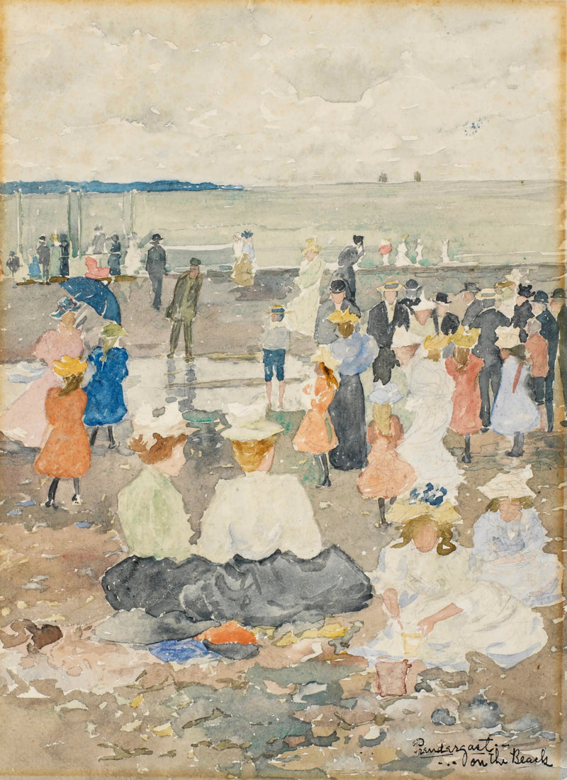 Am Strand - Maurice Prendergast