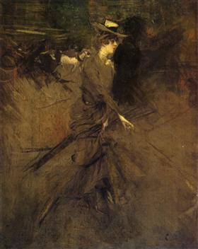 Spaziergang - Giovanni Boldini