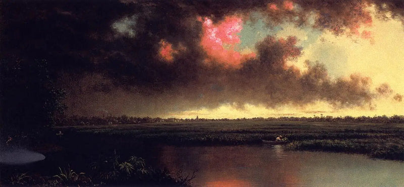 An der Fluss San Sebastian, Florida - Martin Johnson Heade