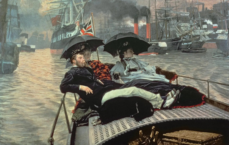 An der Themse - James Tissot