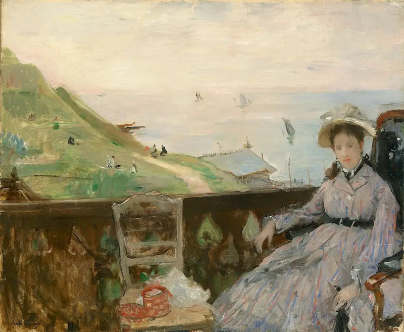 Auf der Terrasse - Berthe Morisot