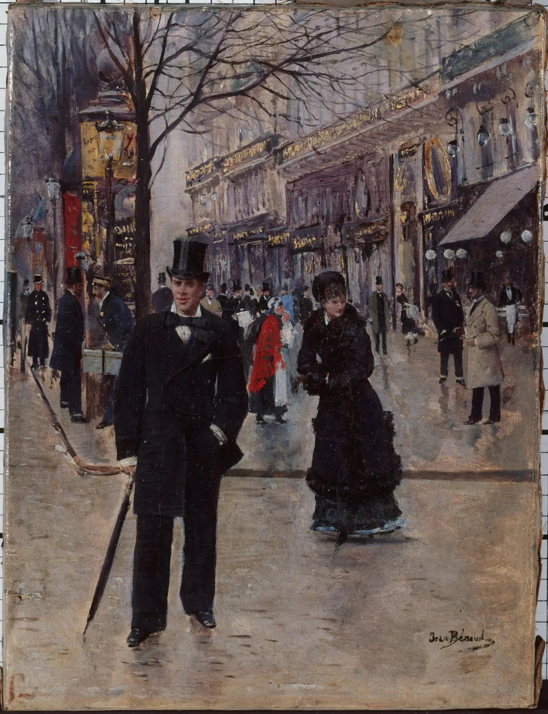 Auf dem Boulevard - Jean Béroud