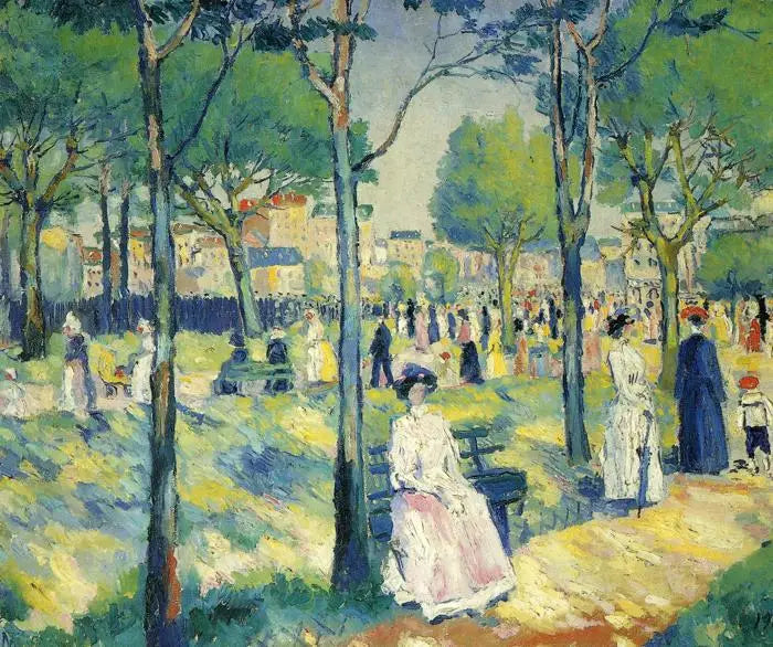 Auf dem Boulevard - Kazimir Malevich