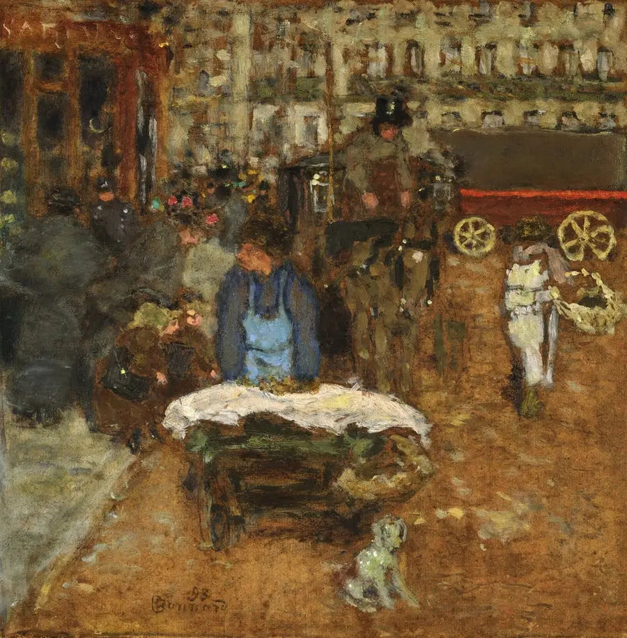 Auf dem Boulevard - Pierre Bonnard
